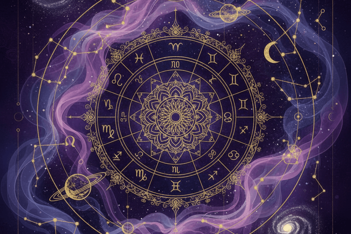 Celestial background